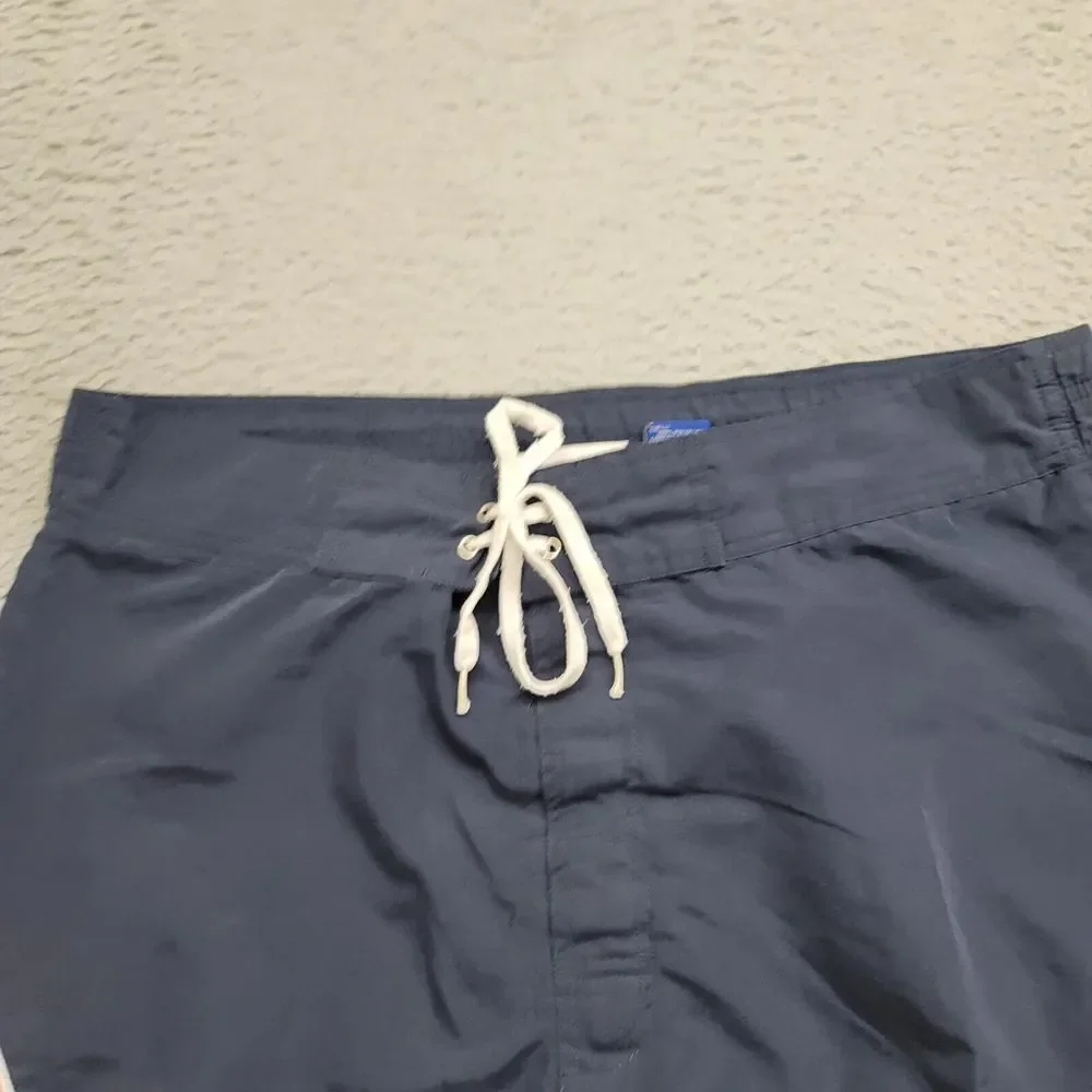 Boston Red Sox Shorts‎ Mens Large Blue Lined Swim NBA Baseball Logo Outdoors